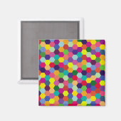 Pattern Modern Colorful — Mode spring hipster Magneet (Voorkant / Achterkant)
