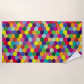 Pattern Modern Colorful — Mode spring hipster Strandlaken (Voorkant)