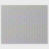 Pattern Modern Stylish Geometric Cadeaupapier (Vlak)