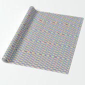 Pattern Modern Stylish Geometric Cadeaupapier (Uitgerold)