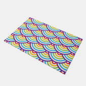 Pattern Modern Stylish Geometric Deurmat (Schuin)