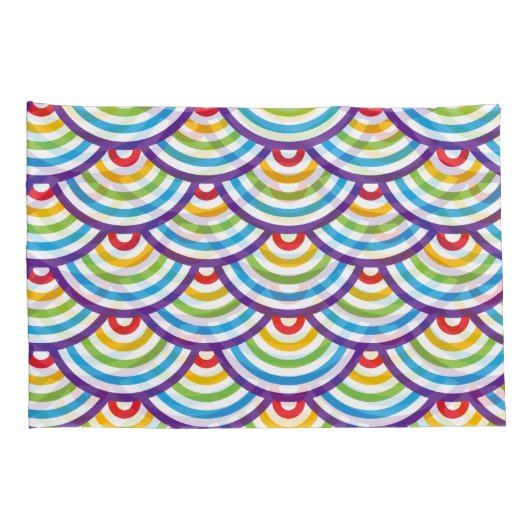 Pattern Modern Stylish Geometric  Kussensloop (Achterkant-Rechts)