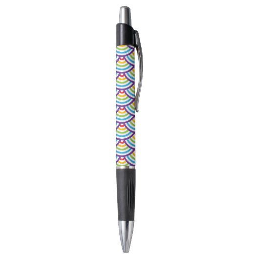 Pattern Modern Stylish Geometric Pen (Achterkant (Verticaal))