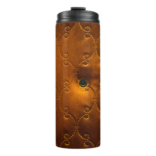 Pattern of genuine leather door upholsterydoor, go thermosbeker