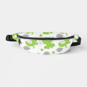 Pattern of Green Elephants, Cute Elephants, stars (Recto)