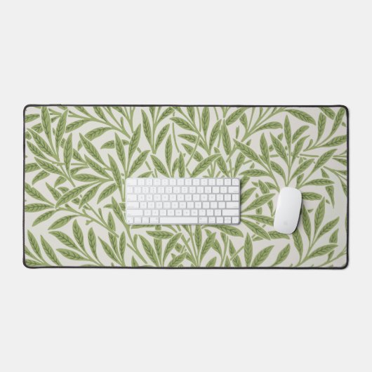 Pattern of green leafy branches  (Clavier et souris)