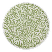 Pattern of green leafy branches  keramische knop (Voorkant)