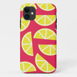 pattern of lemon iPhone 11 hoesje