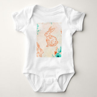 Pattern of rabbits romper