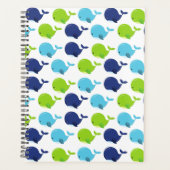 Pattern of Whales, Cute Whales, Sea Animals (Devant)