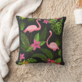Pattern Peacock Pink met ventilator T-Shirt Kussen (Deken)