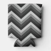 Pattern Retro Zig Zag Chevron Blikjeskoeler (Voorkant)