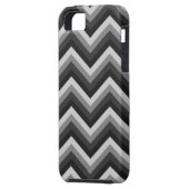 Pattern Retro Zig Zag Chevron Case-Mate iPhone Case (Achterkant Links)