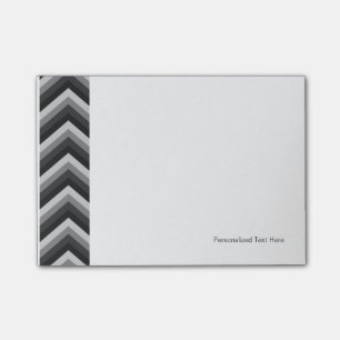 Pattern Retro Zig Zag Chevron Post-it® Notes