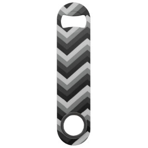 Pattern Retro Zig Zag Chevron Speed Flessenopener