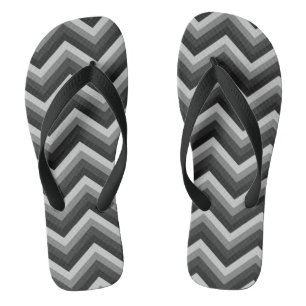 Pattern Retro Zig Zag Chevron Teenslippers