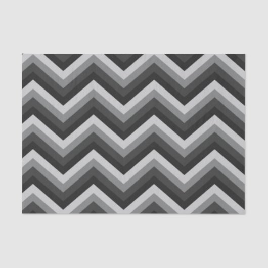 Pattern Retro Zig Zag Chevron Tissuepapier (Voorkant)