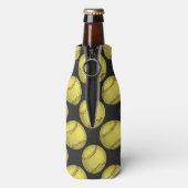 Pattern Softball Flesjeskoeler (Fles Achterkant)