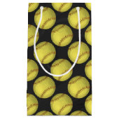 Pattern Softball Klein Cadeauzakje (Voorkant)