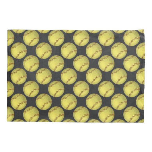 Pattern Softball Kussensloop (Achterkant)