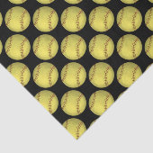 Pattern Softball Tissuepapier (Detail)
