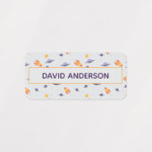 Pattern space ufo pale color labels (Design 1)