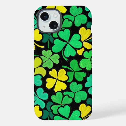 Pattern St. Patrick's Day Clowers  (Verso)