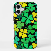 Pattern St. Patrick's Day Clowers iPhone Hoesje (Achterkant)