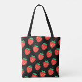 pattern strawberries draagtas (Achterkant)