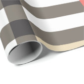 Pattern Stylish Scottish Geometric Mode Cadeaupapier (Rol Hoek)