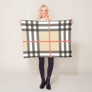 Pattern Stylish Scottish Geometric Mode Fleece Deken