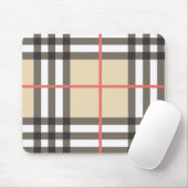 Pattern Stylish Scottish Geometric Mode Muismat (Met muis)