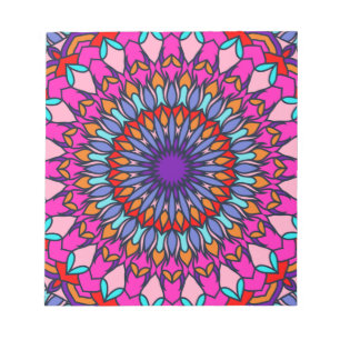 Pattern Summer Mode Colorful Trendy Notitieblok