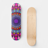Pattern Summer Mode Colorful Trendy Skateboard (Voorkant)