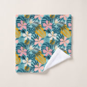 Pattern tropical hibiscus (Gant de toilette)