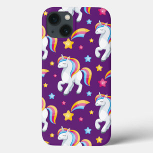 Pattern Unicorn Magic Horse Cute iPhone 13 Hoesje