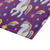 Pattern Unicorn Magic Horse Cute Snijplank (Hoek)