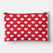 Pattern Valentine Background With Hearts Love Etui (Achterkant)