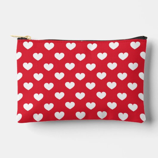Pattern Valentine Background With Hearts Love Etui (Voorkant)