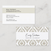  Pattern Wedding Celebrant Visitekaartje (Voorkant / Achterkant)