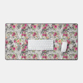 Pattern with Animal Prints (Clavier et souris)