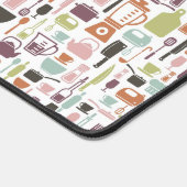 Pattern with colorful cooking icons (Coin)