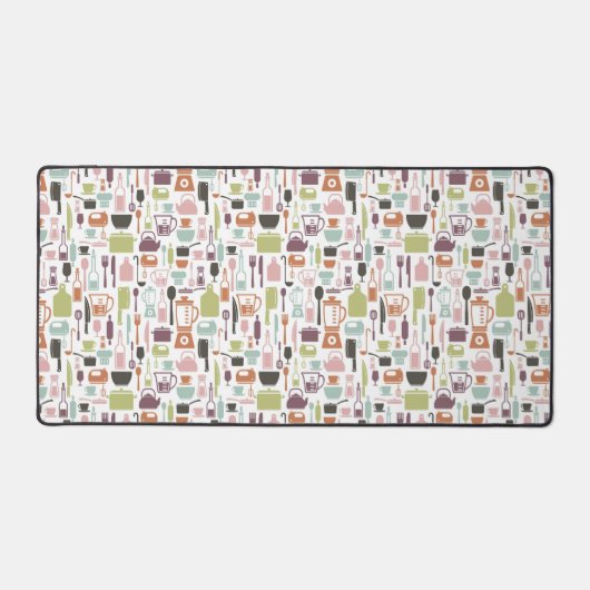 Pattern with colorful cooking icons (Recto)