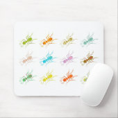 Patterned Ants Muismat (Met muis)