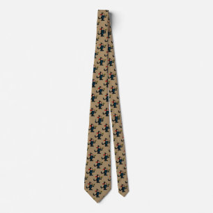  Patterned Cartoon Kat Necktie Stropdas