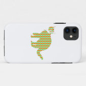 Patterned Cat Case-Mate iPhone Case (Achterkant (horizontaal))