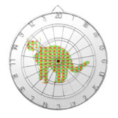 Patterned Cat Dartbord (Voorkant)