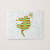 Patterned Cat Legpuzzel (Horizontaal)