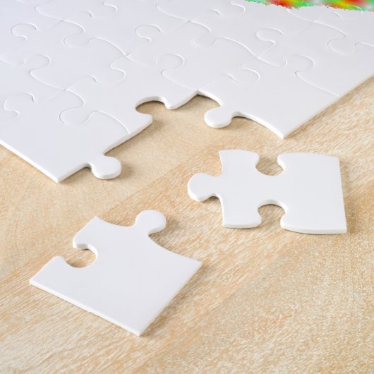 Patterned Cat Legpuzzel (Zijkant)