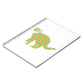 Patterned Cat Notitieboek (Linkerzijde)